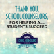 thank you school counselors