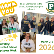 PSD Classified Week Secretaries